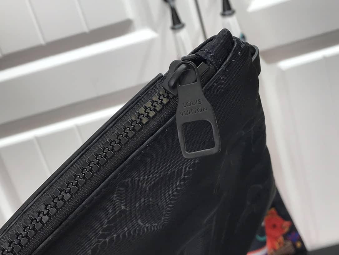 L0vis Vvtt0n Monogram 3D 2054 Reversible Replica Pouch M80142