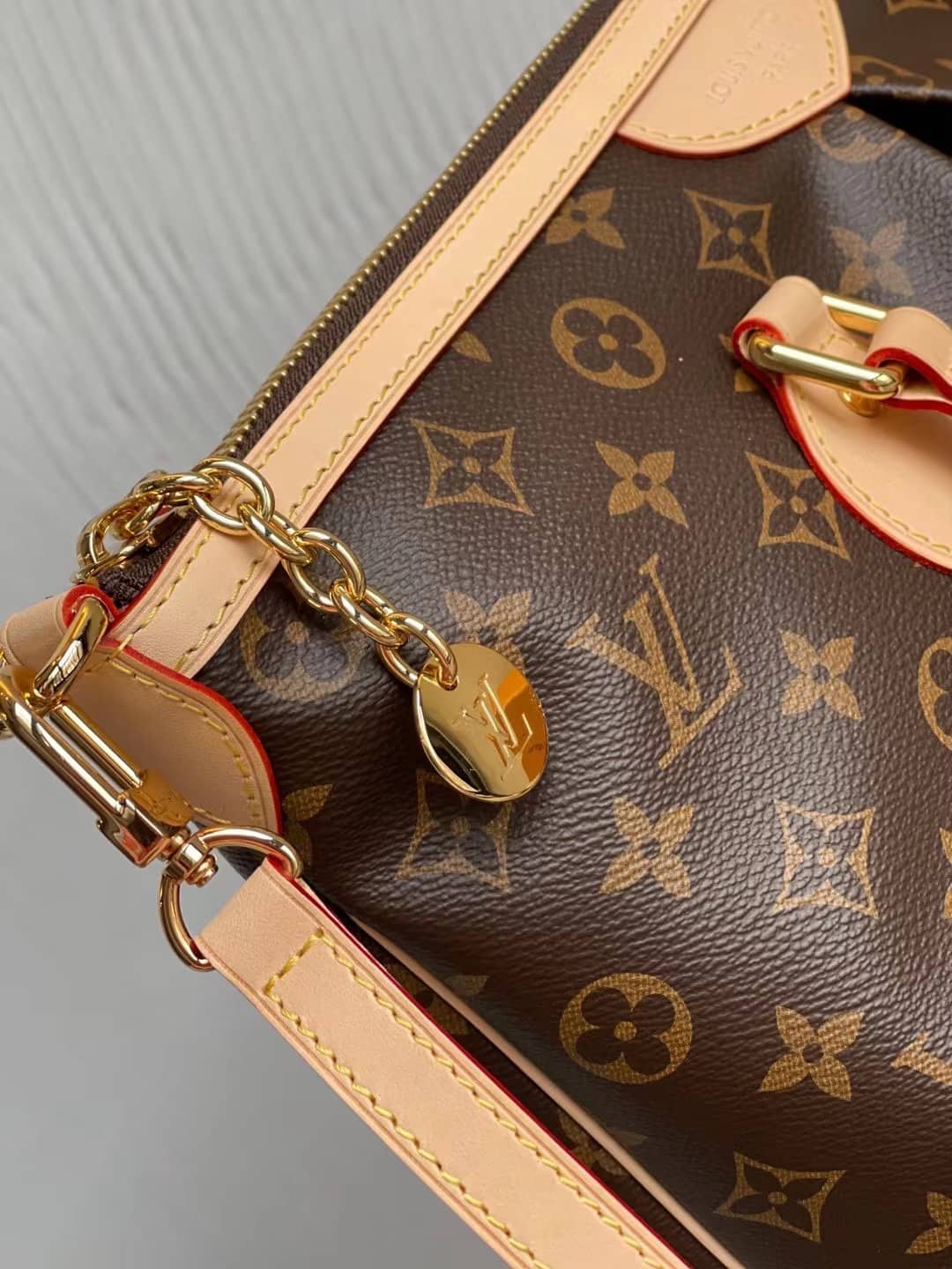 L0vis Vvtt0n Palermo PM Canvas Brown M40145 Replica Shoulder Bag