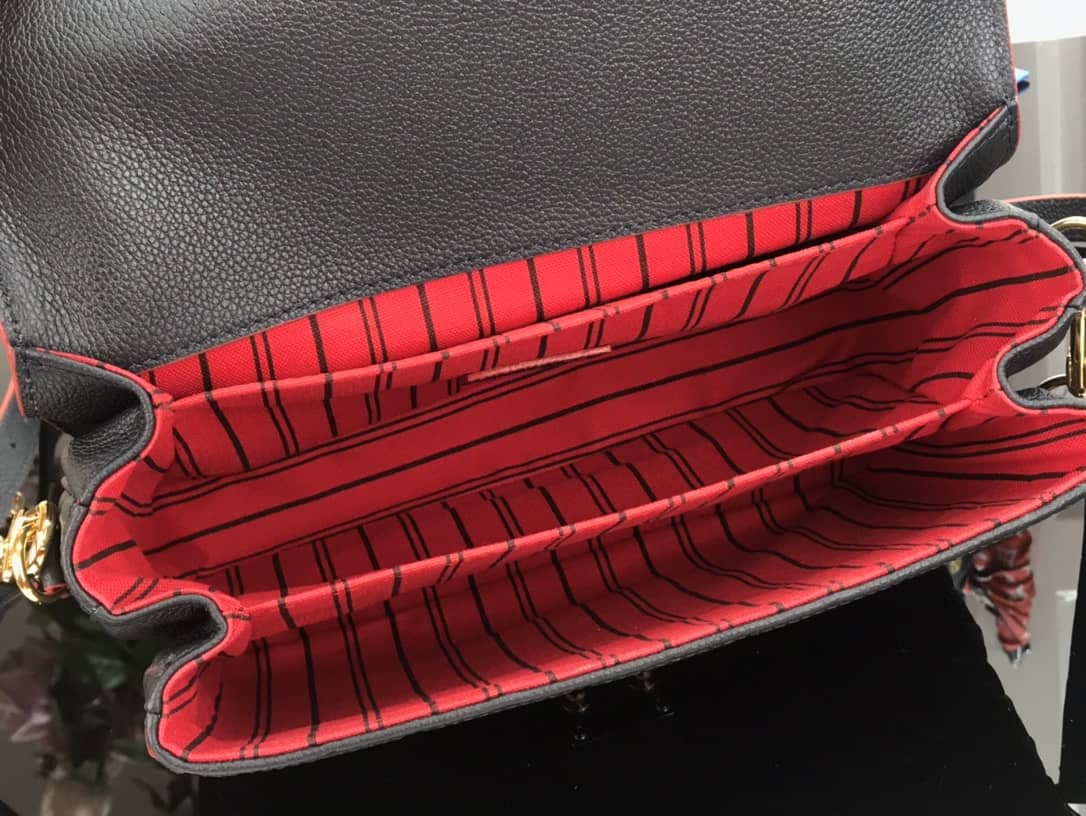 L0vis Vvtt0n Pochette Metis Braided Monogram Empreinte Replica Black M43942