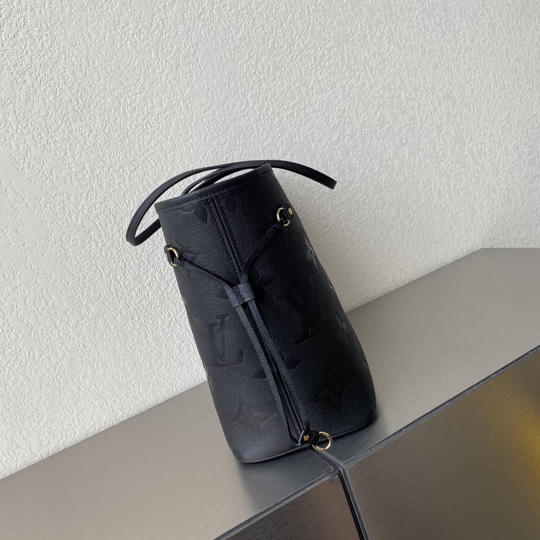 L0vis Vvtt0n Neverfull Dupe MM Monogram Empreinte Leather Bag M45685