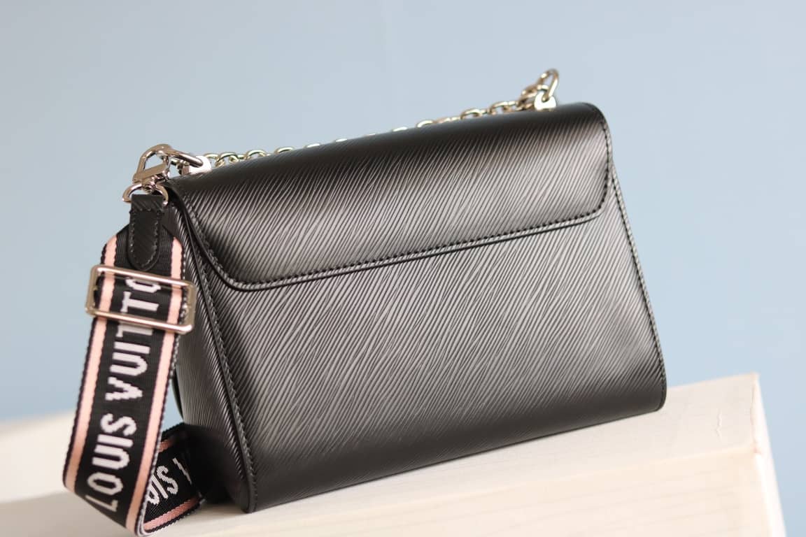 L0vis Vvtt0n Textured Epi Leather Twist Series Bag