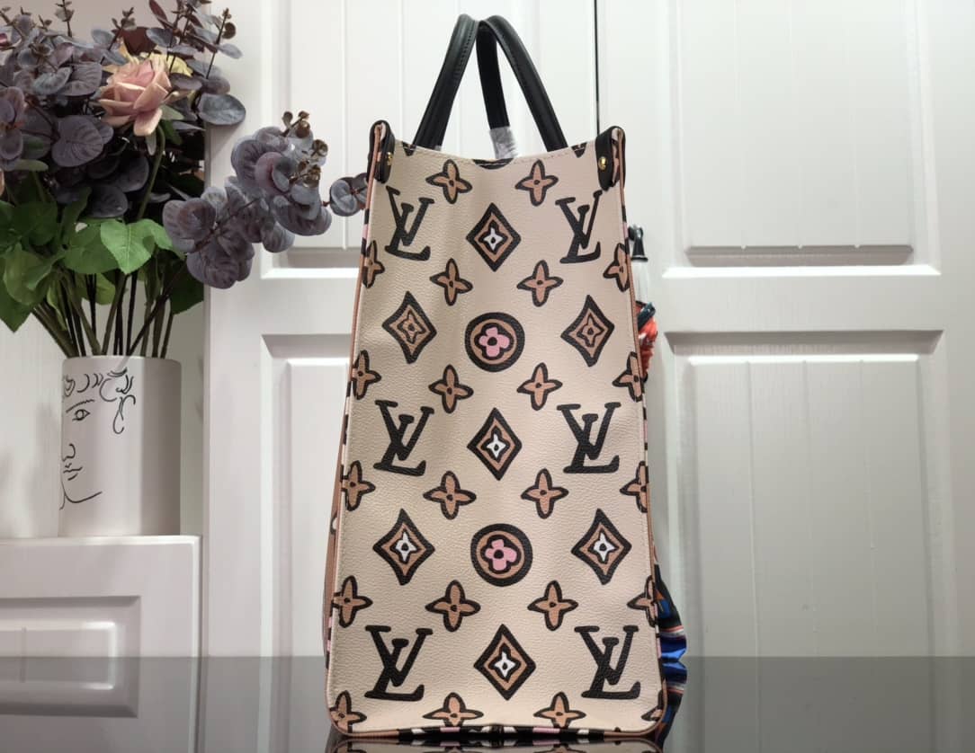 L0vis Vvtt0n Onthego GM Hobo Replica Pink M45815