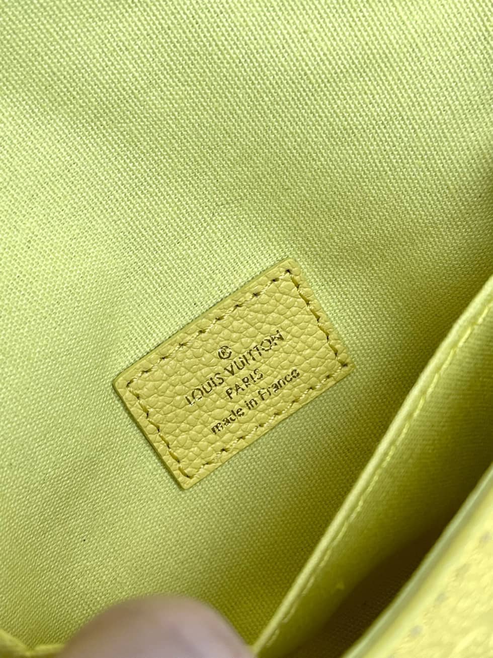 L0vis Vvtt0n Micro Mtis Monogram Empreinte Yellow M81407 Replica Crossbody Bag