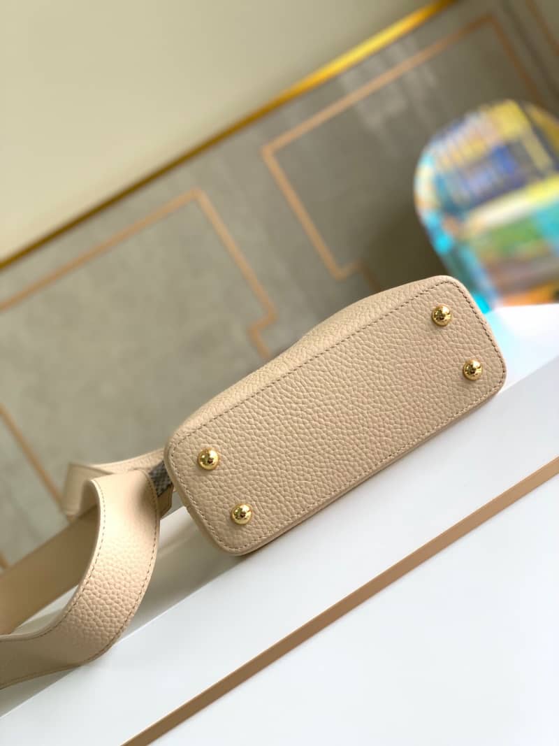 L0vis Vvtt0n Capucines Mini Replica Bag Apricot M55921