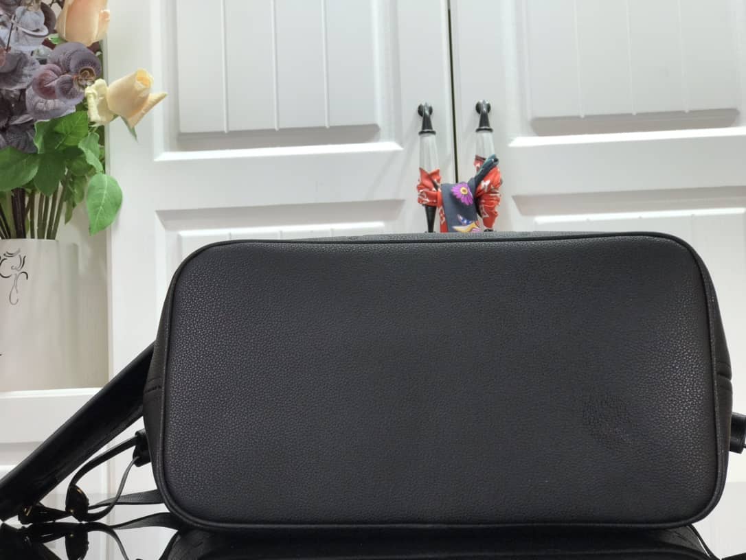 L0vis Vvtt0n Neverfull MM Monogram Empreinte Tourterelle Bag Replica Black M45686