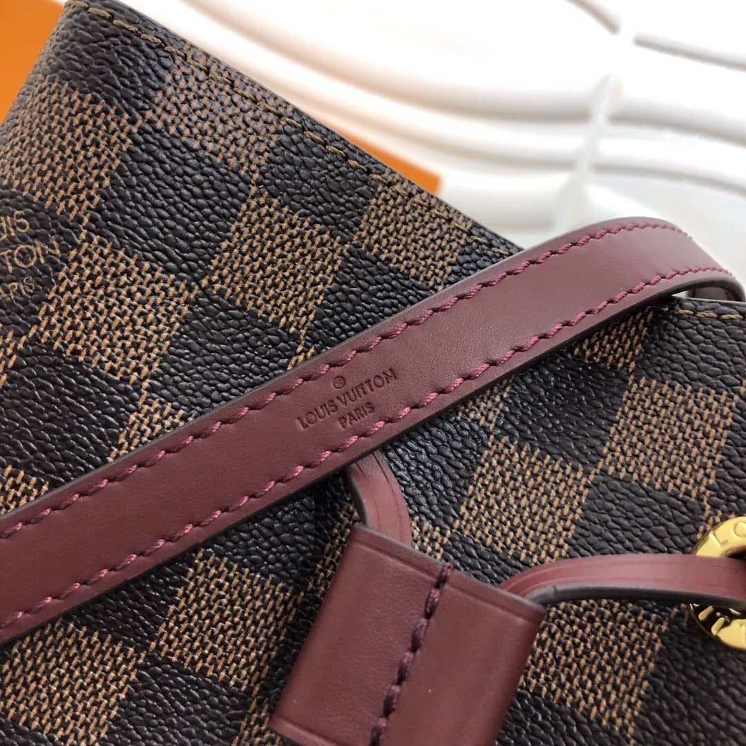 L0vis Vvtt0n Neonoe Replica Bucket Bag Brown Purple M44020