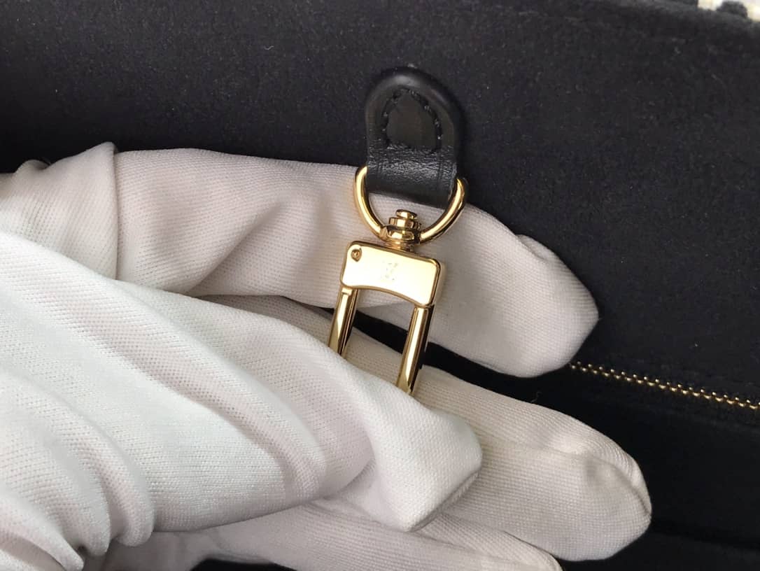 LV Tote Dupe On the Go GM Since 1854 Tote Replica Black M57207