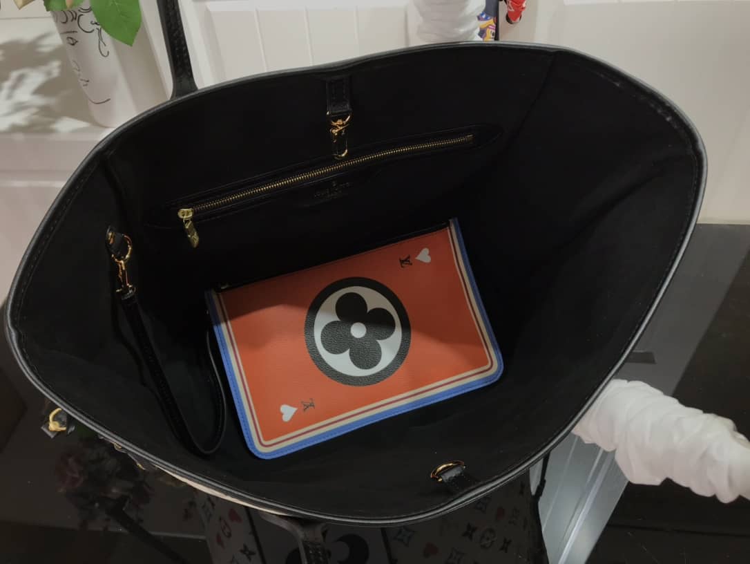 L0vis Vvtt0n Game On Neverfull MM Tote Replica White M57462