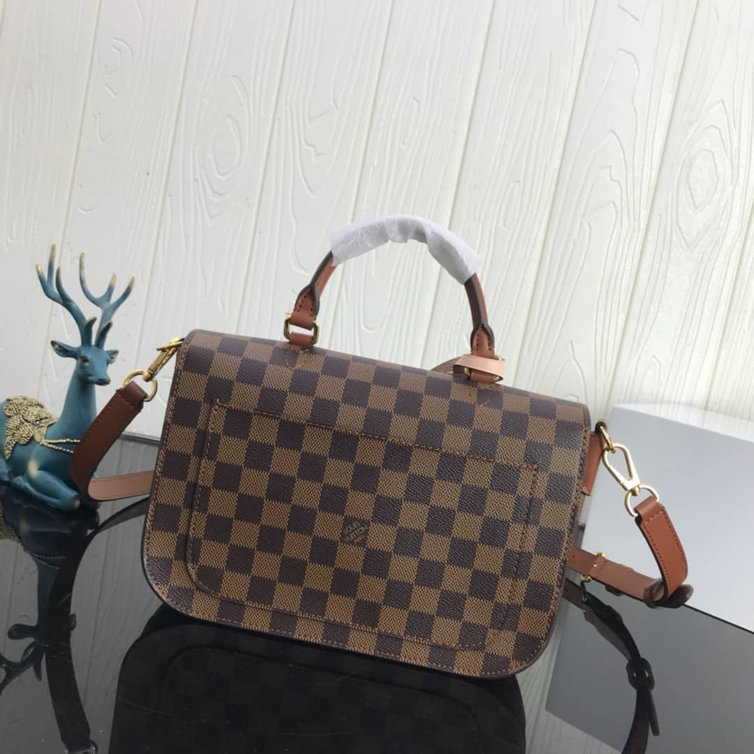 L0vis Vvtt0n Damier Canvas Trendy Replica Crossbody Bag Pink N40146