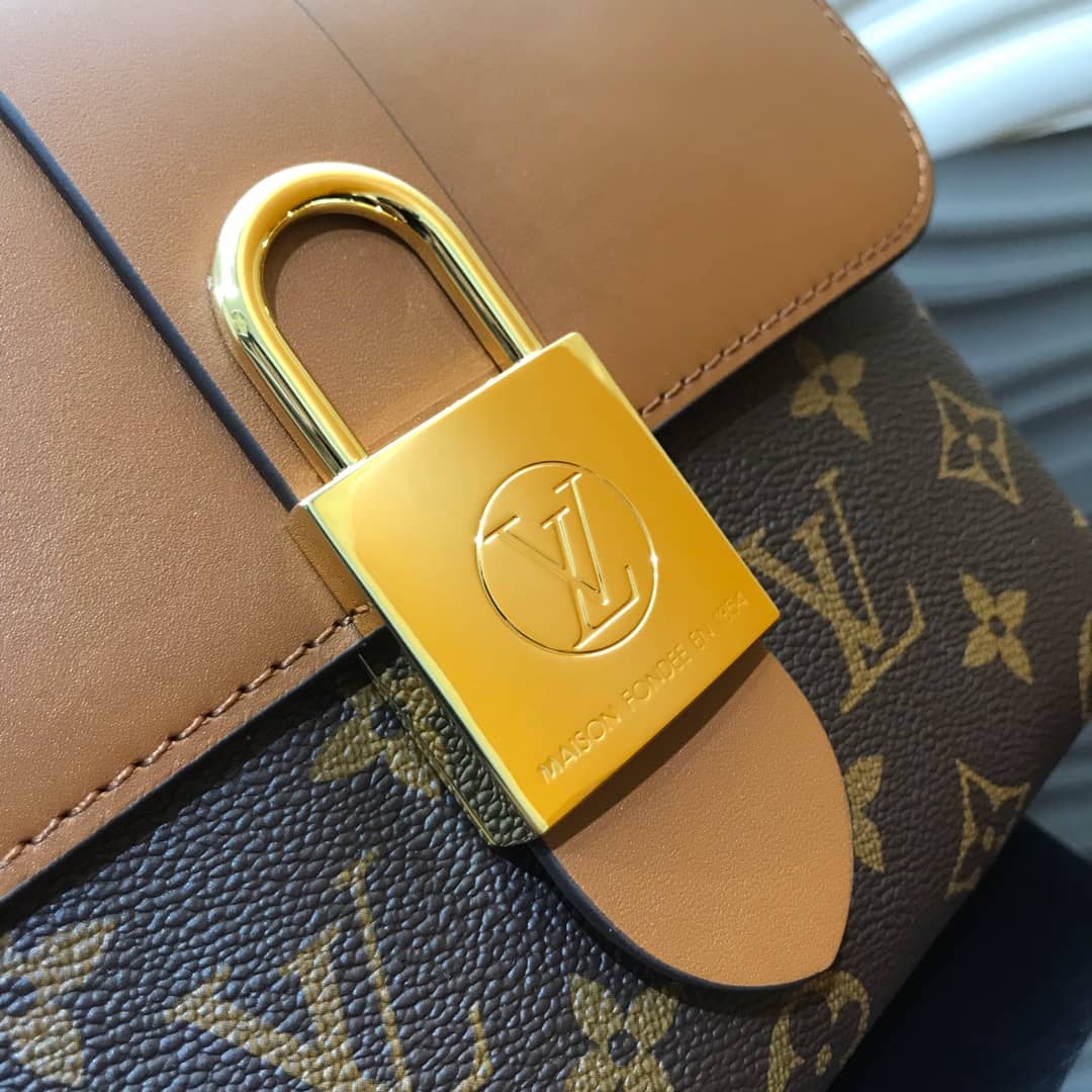 L0vis Vvtt0n Locky BB Replica Crossbody Bag Brown M44321