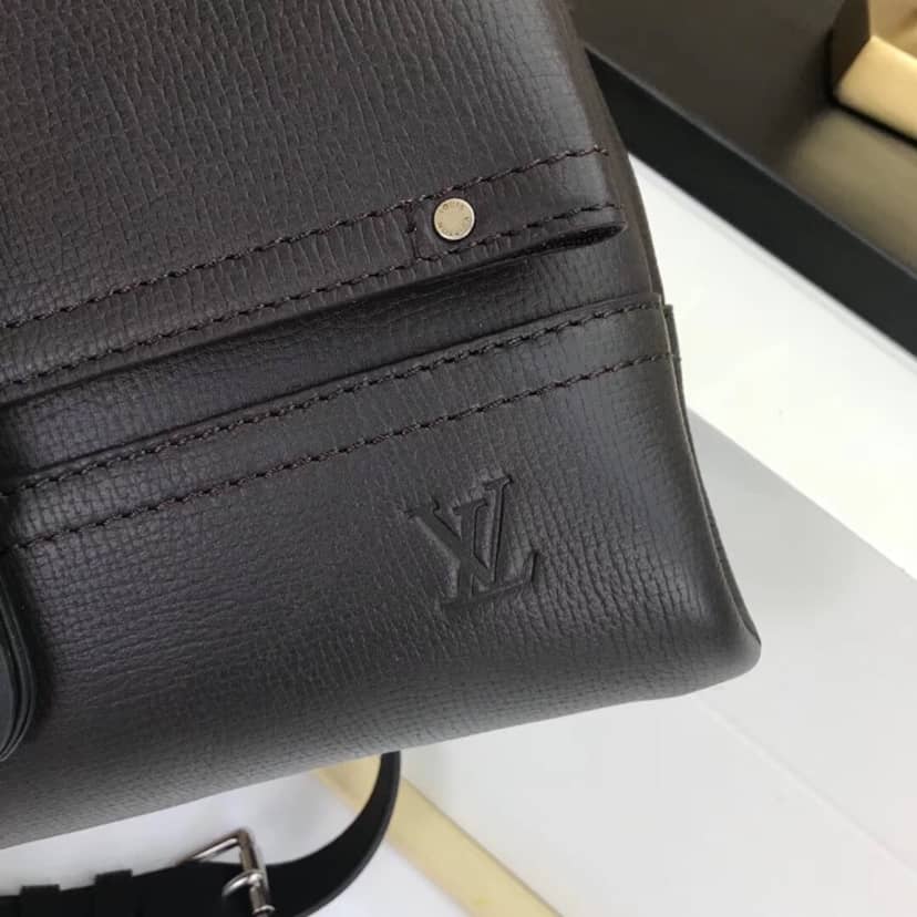 L0vis Vvtt0n Canyon PM Utah Leather Messenger Bag Replica M54962