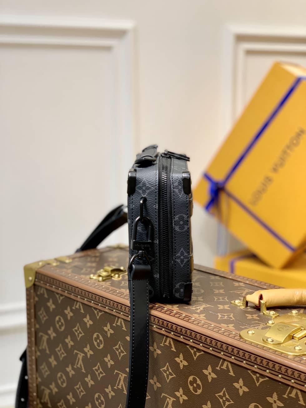 L0vis Vvtt0n Handle Trunk Monogram Macassar M45935 Replica Shoulder Bag