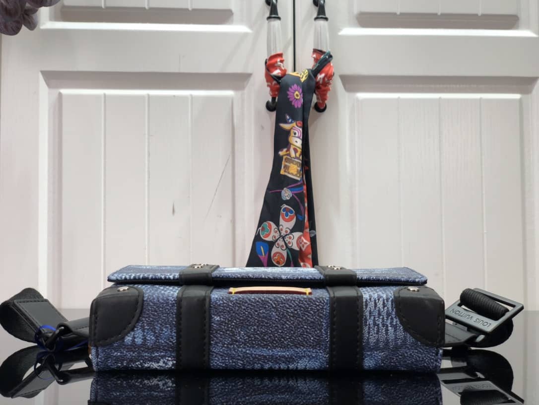 L0vis Vvtt0n Damier Salt Canvas Replica Trunk Slingbag N50061