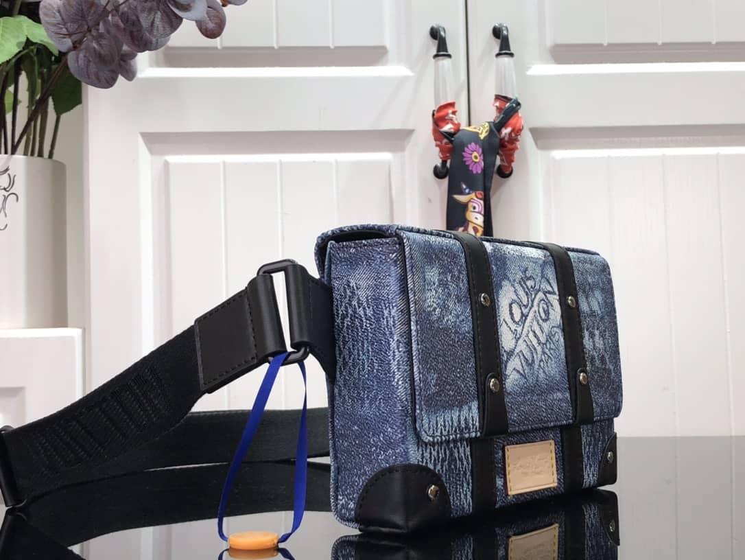 L0vis Vvtt0n Damier Salt Canvas Replica Trunk Slingbag N50061