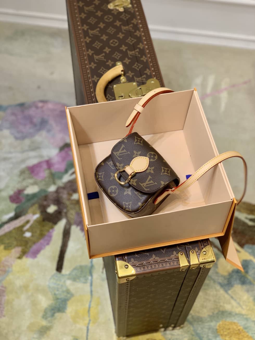 L0vis Vvtt0n Monogram Bebe Saint Cloud M51245 Replica Messenger Bag