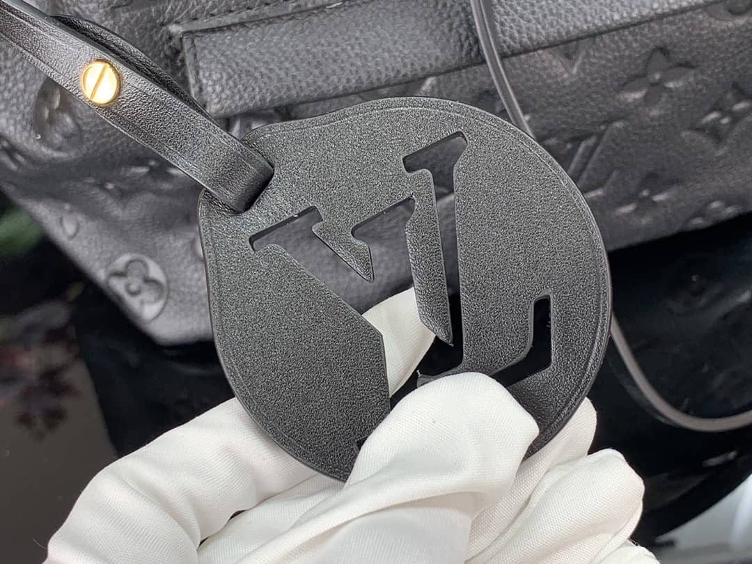 L0vis Vvtt0n Ann Platt Montsouris PM Noir Leather Replica Backpack Black M45205