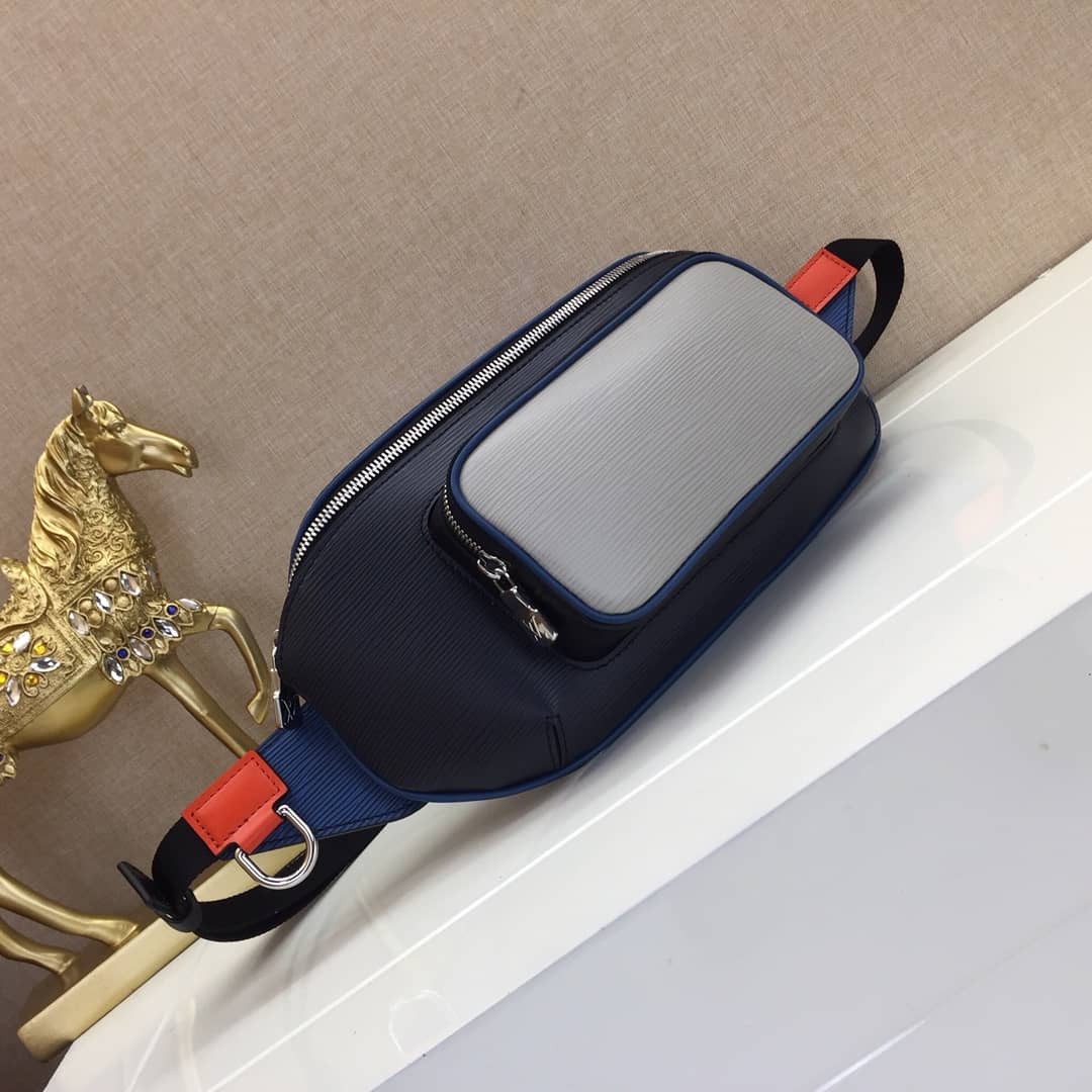 L0vis Vvtt0n Damier Graphite Canvas Replica Bumbag Black Orange M51464