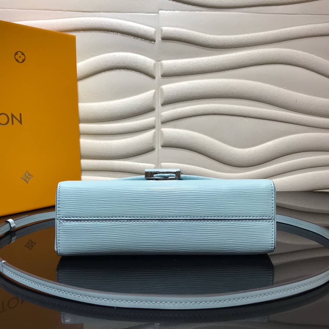 L0vis Vvtt0n Grenelle Pochette Epi Leather Replica Shoulder Bag Blue M55977