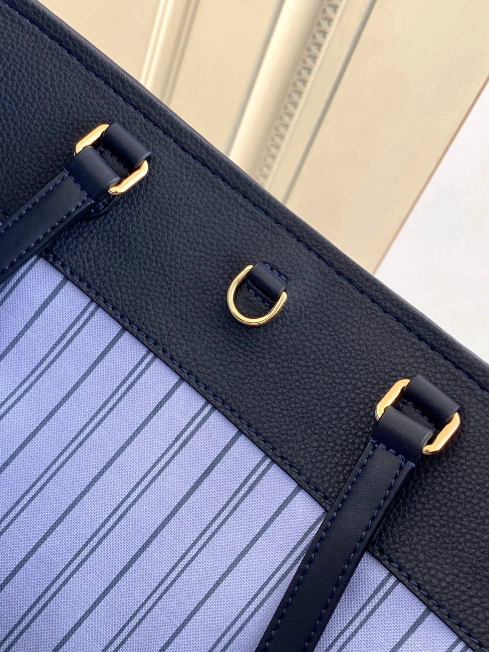 L0vis Vvtt0n OnTheGo Monogram Giant Raffia Tote