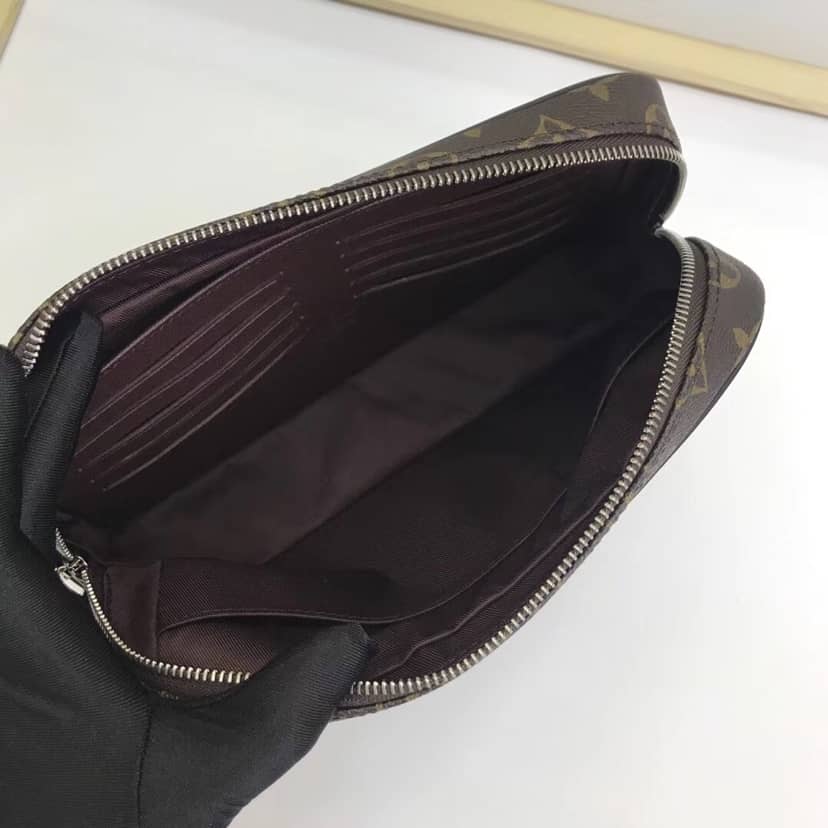 L0vis Vvtt0n Monogram Macassar Pochette Kasai Replica Clutch M42838