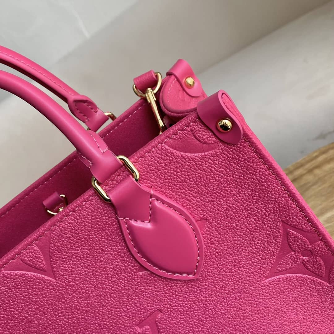 L0vis Vvtt0n Mini Onthego Tote Replica Pink M45560