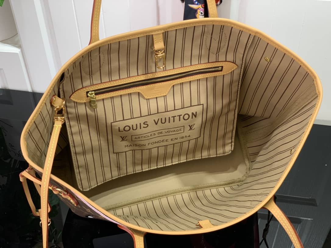 L0vis Vvtt0n Monogram Game On Neverfull MM Tote Replica M57452