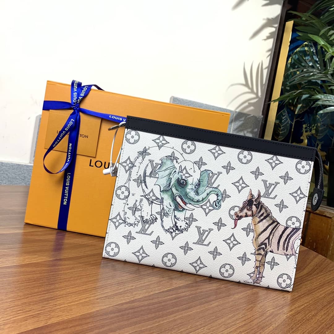 L0vis Vvtt0n Monogram Savane Canvas Replica Pochette Voyage M66929