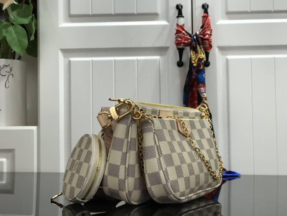 L0vis Vvtt0n Multi Damier Azur Replica Pochette M44813