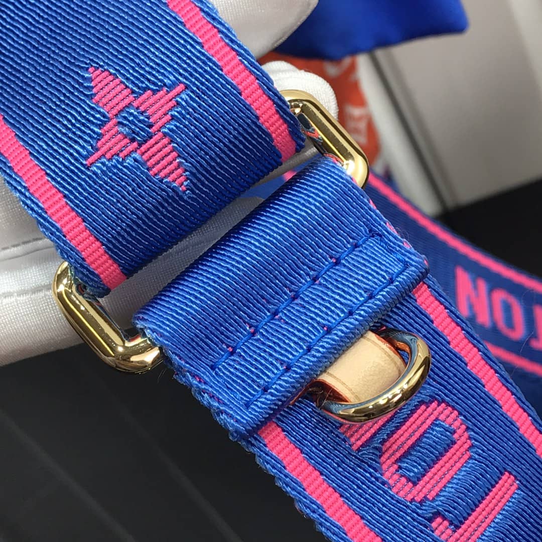 L0vis Vvtt0n Monogram Canvas Multi Pochette Replica Blue M44823