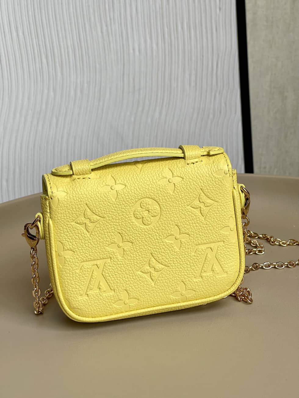 L0vis Vvtt0n Micro Mtis Monogram Empreinte Yellow M81407 Replica Crossbody Bag