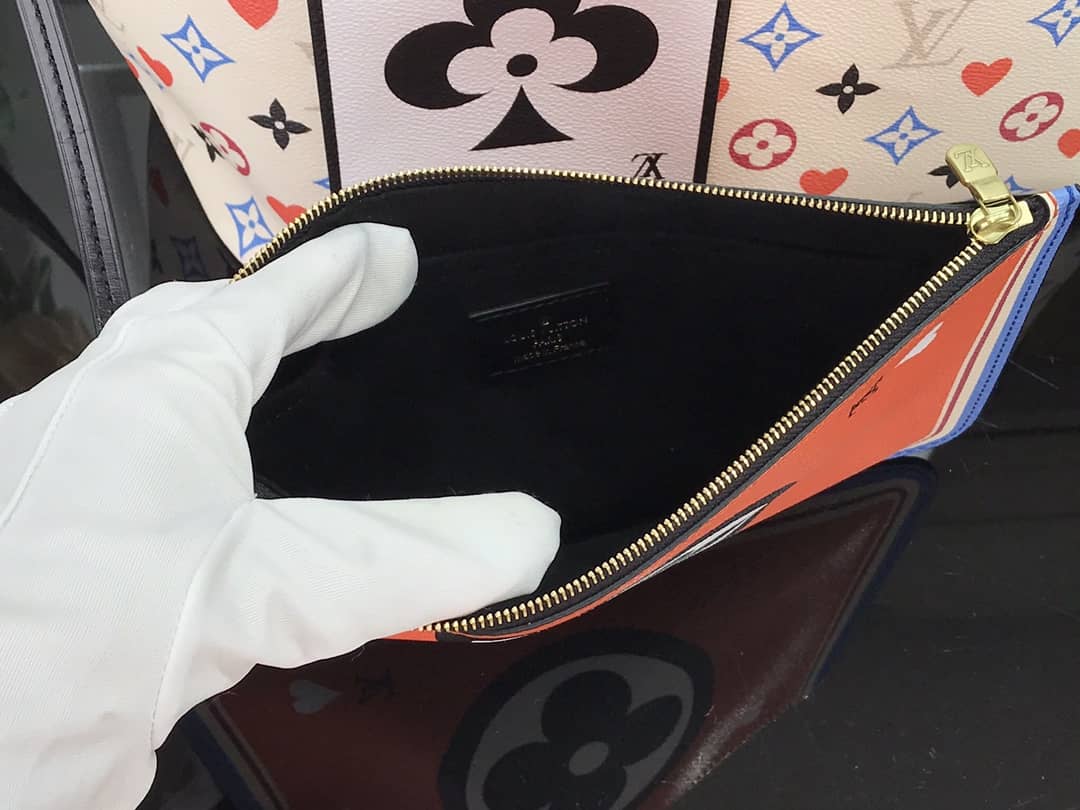 L0vis Vvtt0n Game On Neverfull MM Tote Replica White M57462