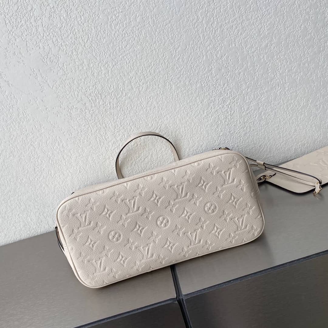 L0vis Vvtt0n Neverfull Dupe MM Monogram Empreinte Leather Bag M45685
