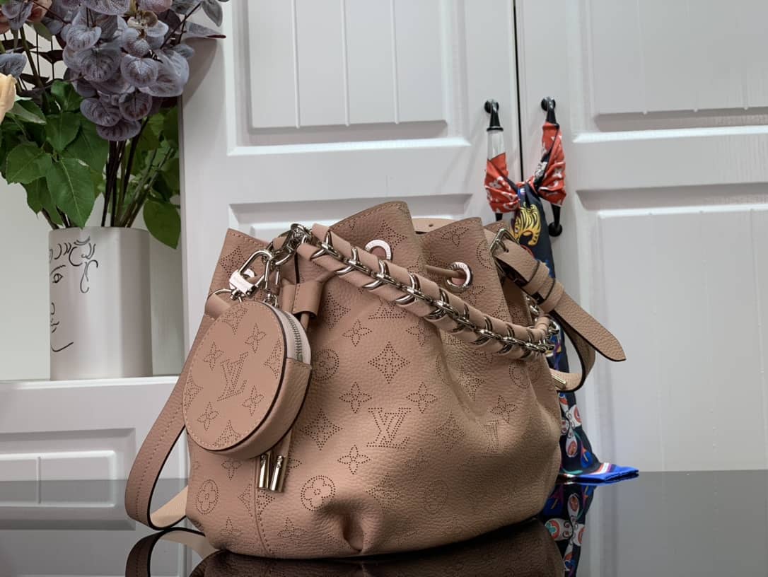 L0vis Vvtt0n Bella Mahina Magnolia Leather Replica Bag M57068 Pink