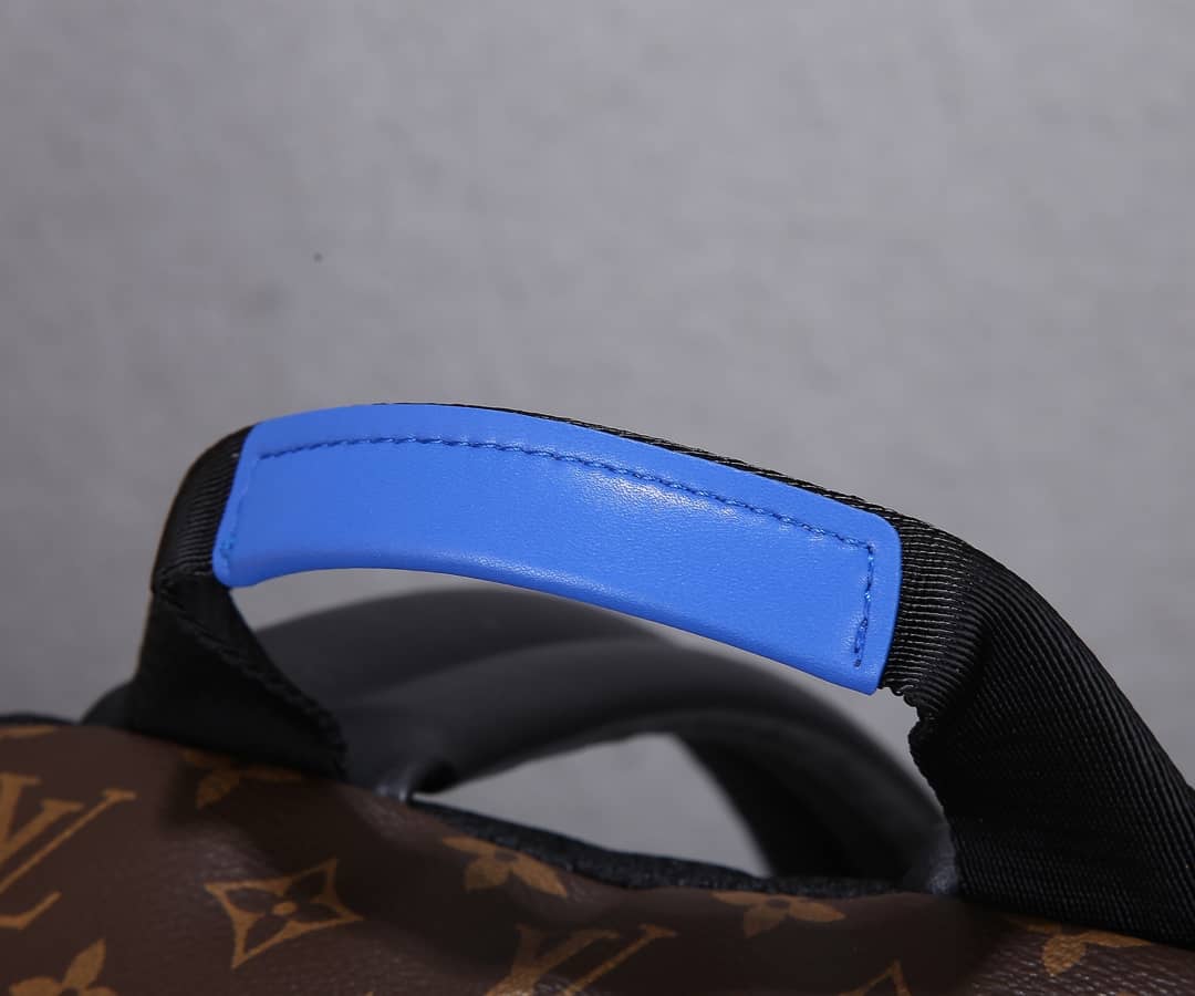 L0vis Vvtt0n Dean Canvas Monogram Macassar Blue Brown M45867 Replica Backpack