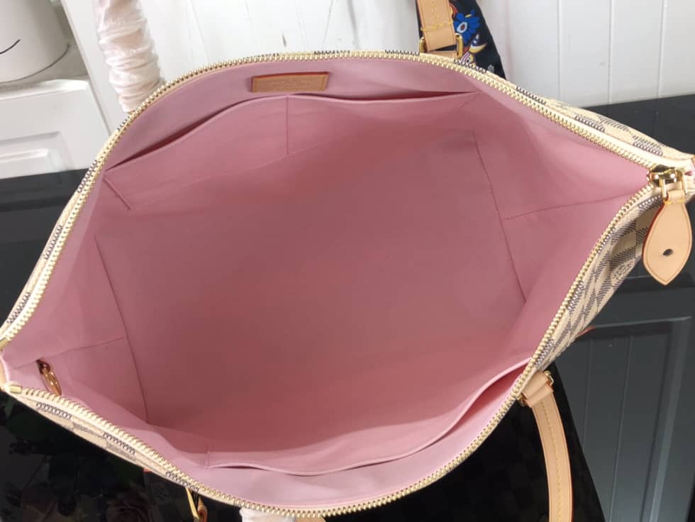 L0vis Vvtt0n Damier Azur Canvas Lena MM Replica Handbag N44040