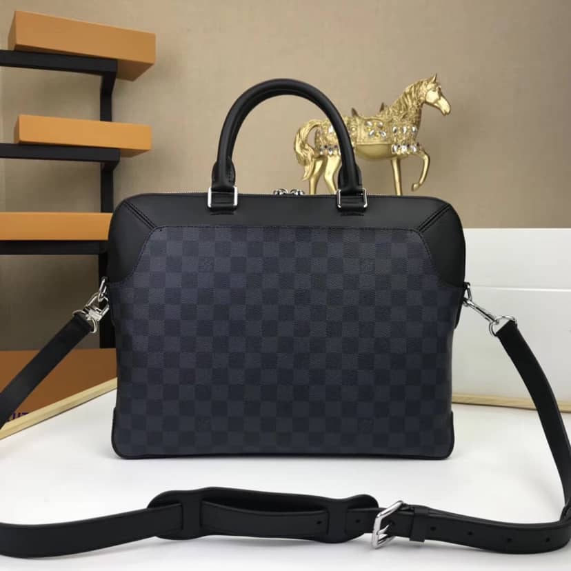 L0vis Vvtt0n Damier Cobalt Oliver Briefcase Bag Replica N51199