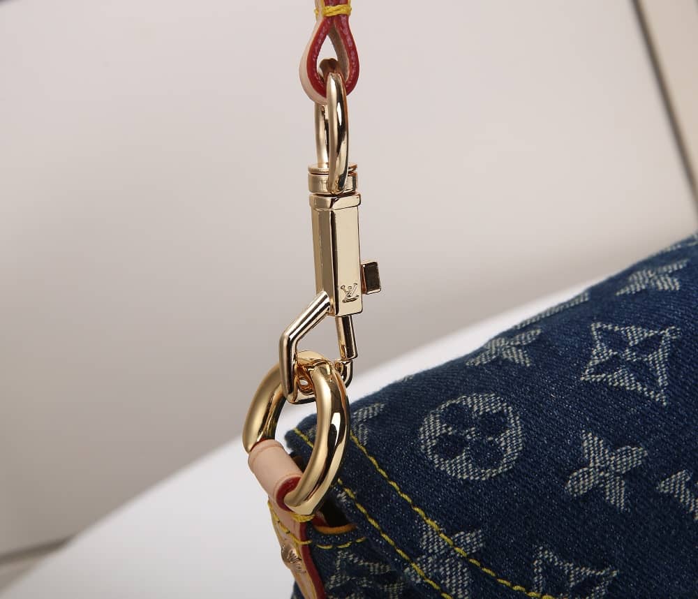 L0vis Vvtt0n Denim Baggy Canvas Single Handle Replica Shoulder Bag M44470