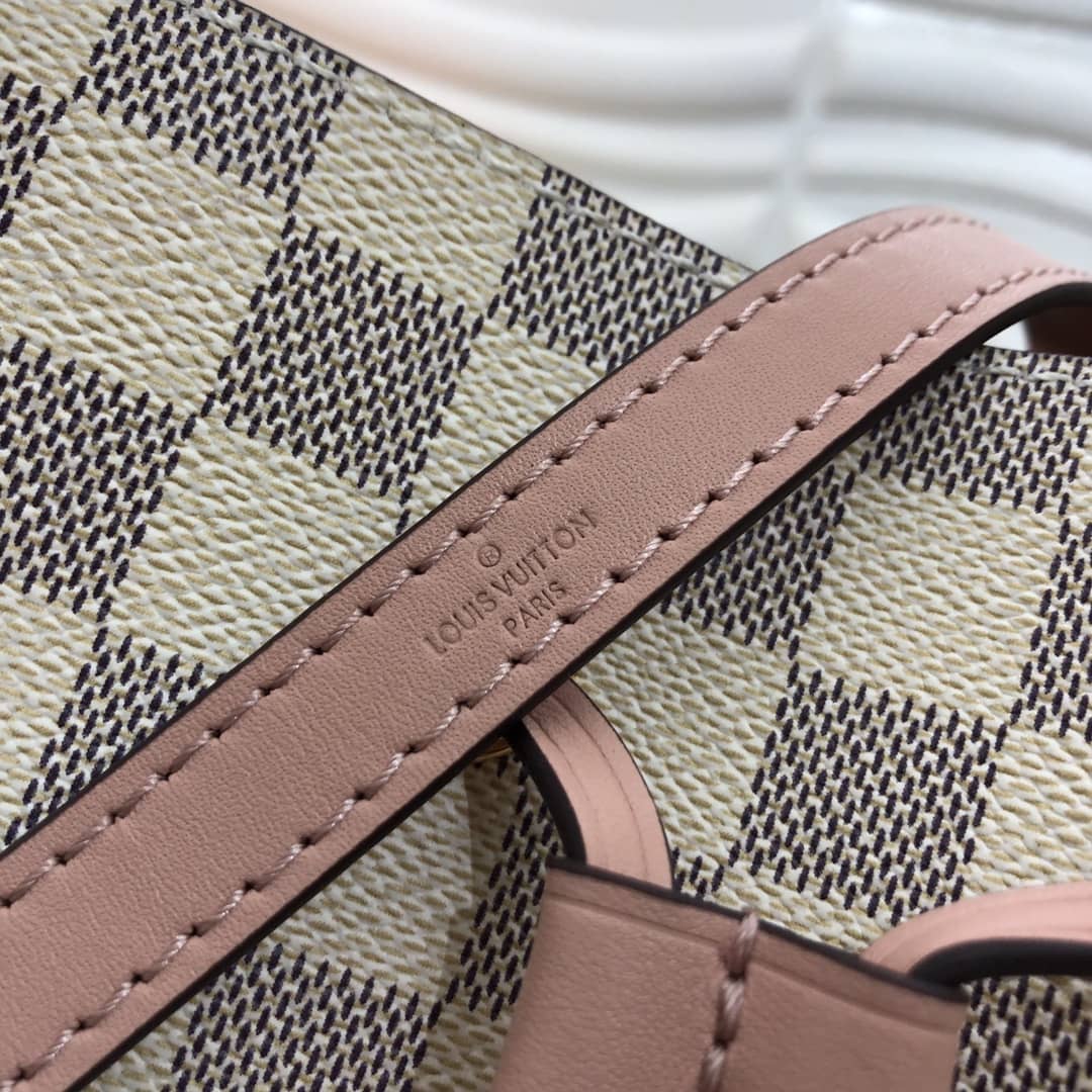 L0vis Vvtt0n Neonoe Replica Bucket Bag Beige Pink M44020