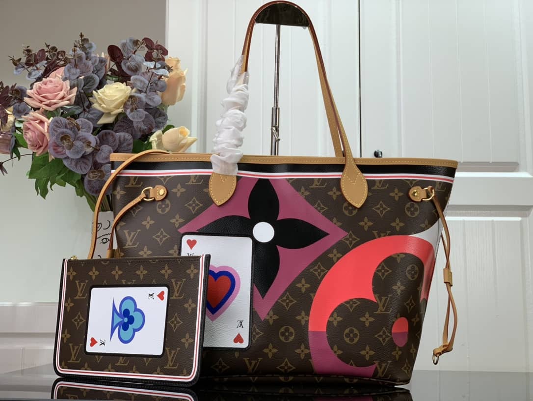 L0vis Vvtt0n Monogram Game On Neverfull MM Tote Replica M57452