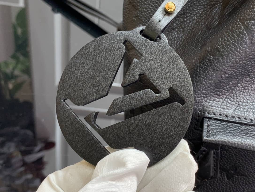 L0vis Vvtt0n Ann Platt Montsouris PM Noir Leather Replica Backpack Black M45205