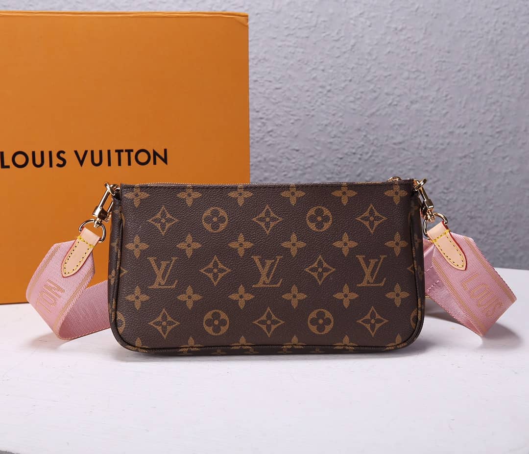 L0vis Vvtt0n Multi Pochette Accessoires Replica Crossbody Bag Pink M44840