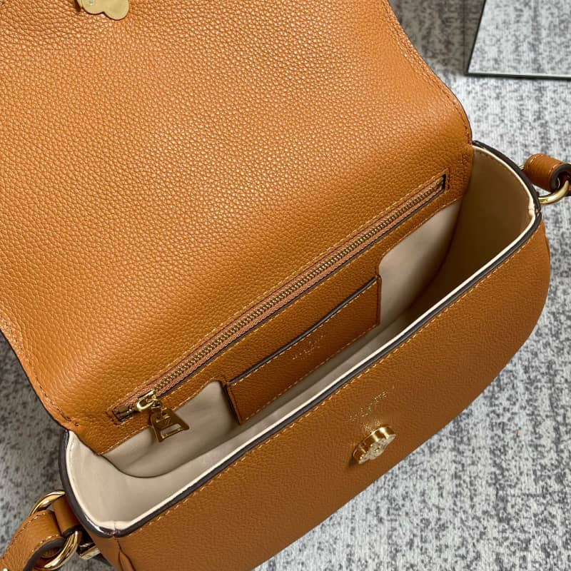 L0vis Vvtt0n Pont 9 Soft MM Grained Calfskin Leather Replica Bag Orange M58968
