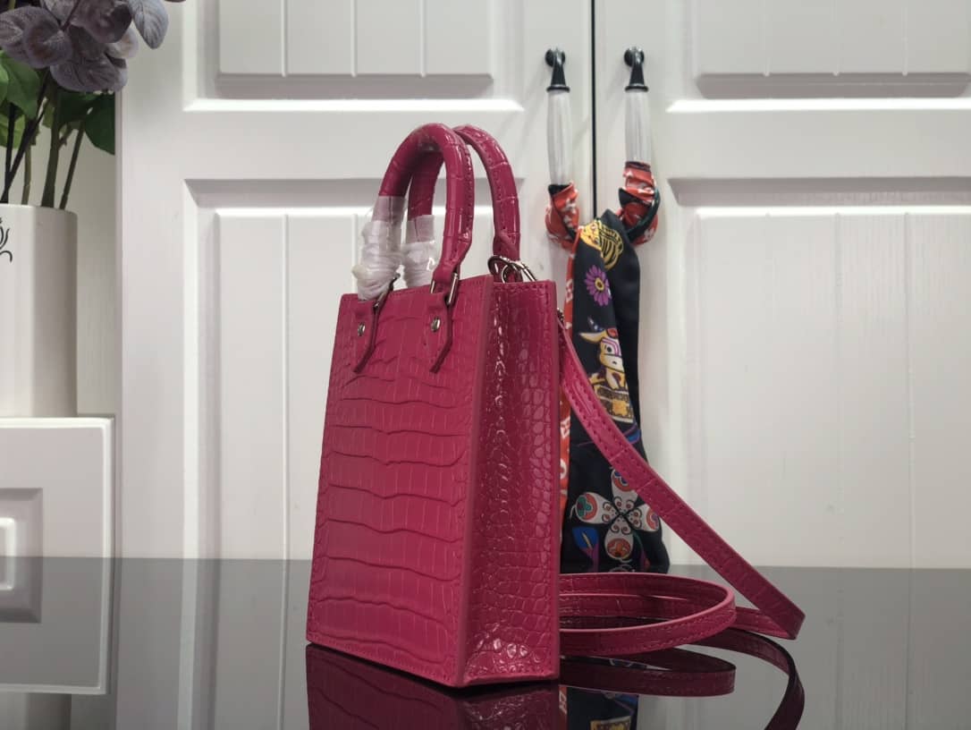 L0vis Vvtt0n Petit Sac Plat Flat Shoulder Bag Pink Replica M80169