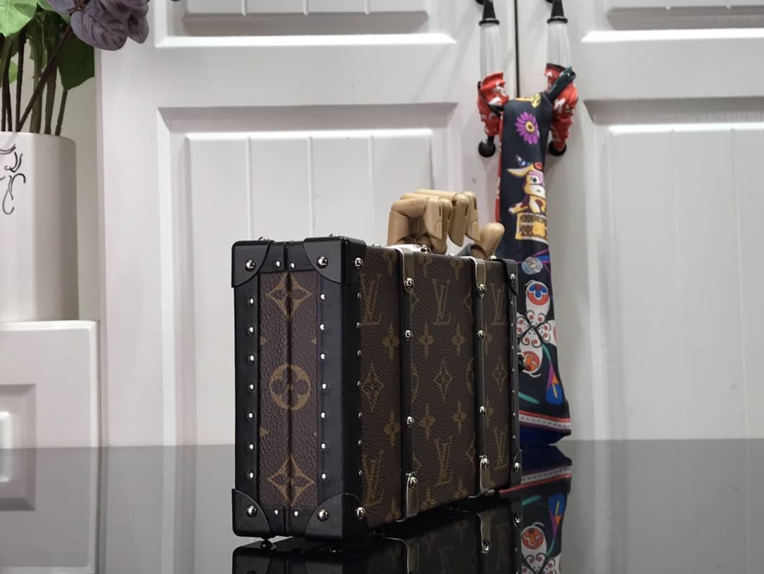 L0vis Vvtt0n Trunk Monogram Eclipse Replica Bag Brown M20249