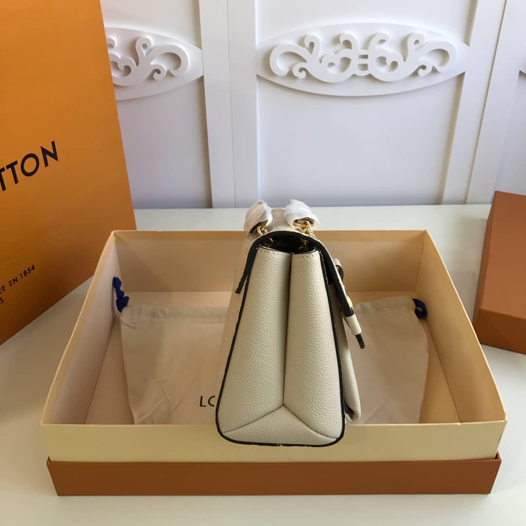 L0vis Vvtt0n Monogram Empreinte Vavin PM Chain Replica Shoulder Bag Cream M44151