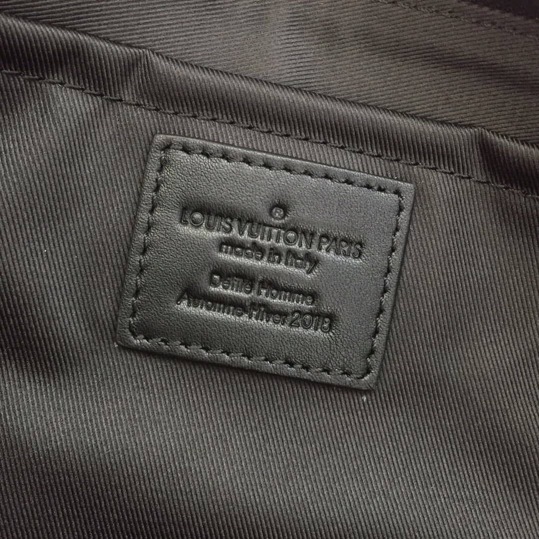 L0vis Vvtt0n Dark Infinity Replica Pochette Cosmos Black M63268