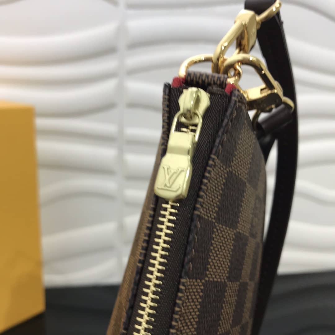 L0vis Vvtt0n Replica Pochette Accessoires Canvas Brown M40712