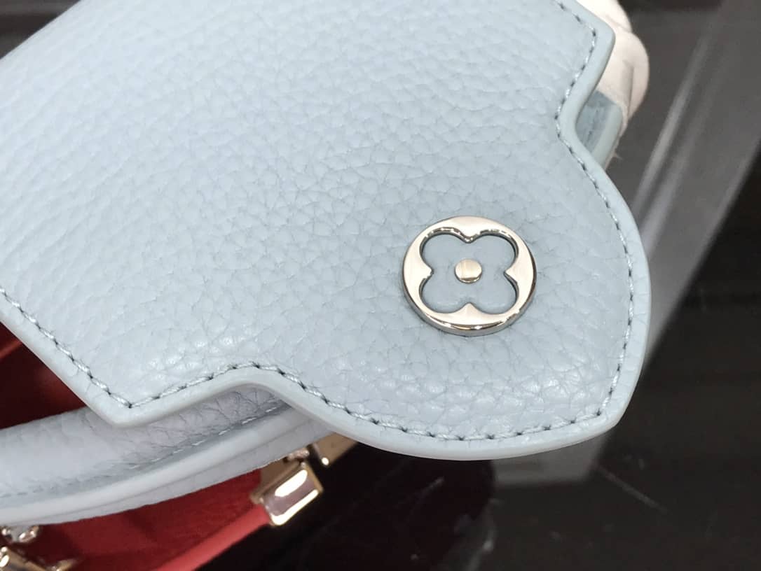 L0vis Vvtt0n Capucines Mini Taurillon Leather Replica Bag Red M57520