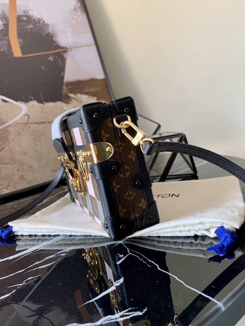 L0vis Vvtt0n Peptite Malle 2 Tone Replica Trunk M55520