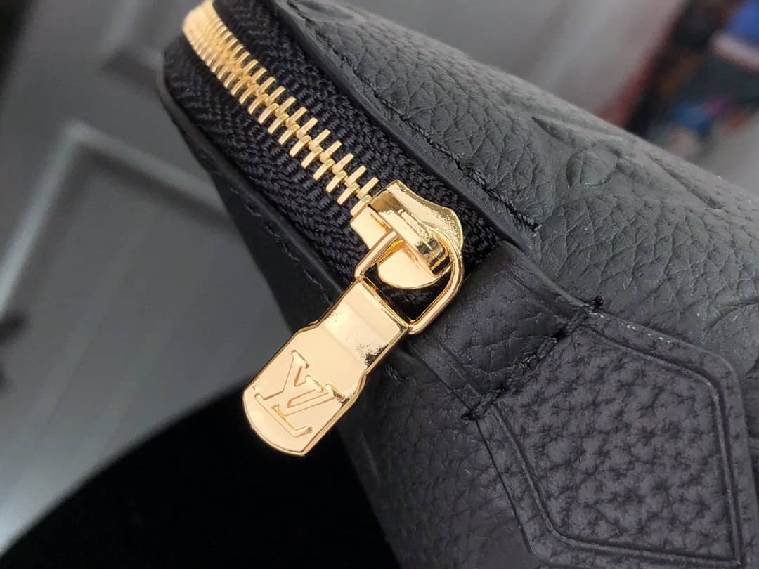 L0vis Vvtt0n Pochette Dupe Monogram Cosmetic Pouch  Black M47515